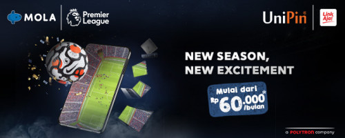 Nonton bola Liga Inggris bareng Mola dan LinkAja